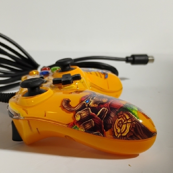 Power A Skylanders Mini Pro Orange Wired Controller For Xbox 360  Tested - Picture 5 of 9